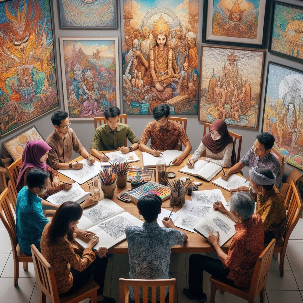 Illustrasi Persatuan Ahli Gambar Indonesia