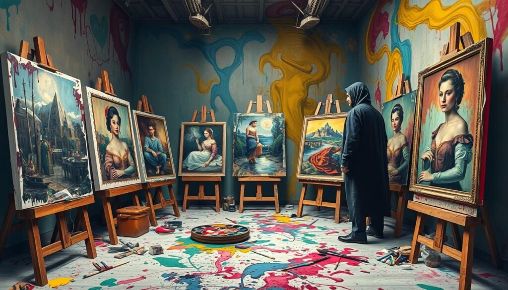 8 perbedaan antara melukis dan menggambar