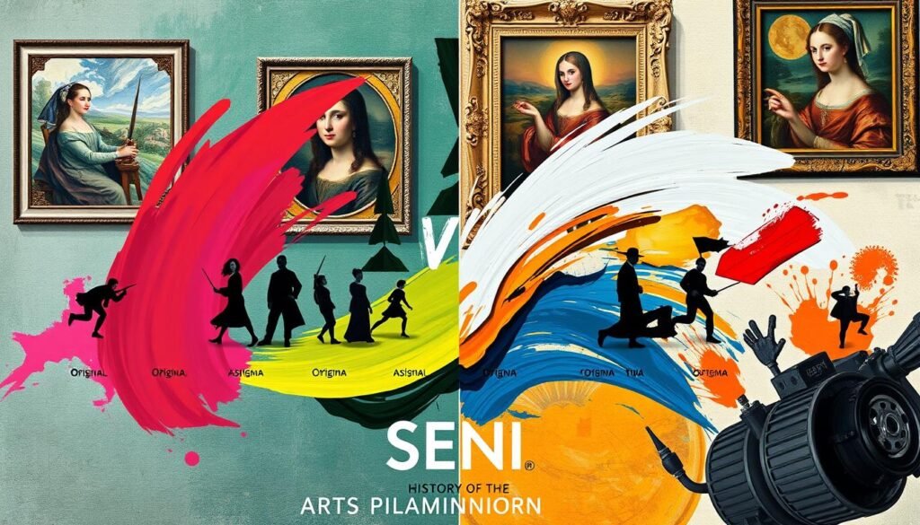 sejarah plagiarisme seni