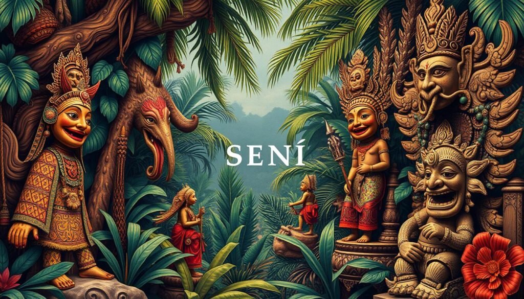 seni tradisional indonesia