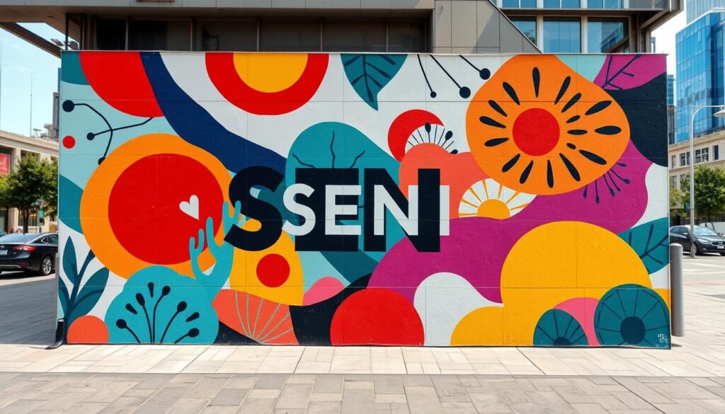 karya seni mural