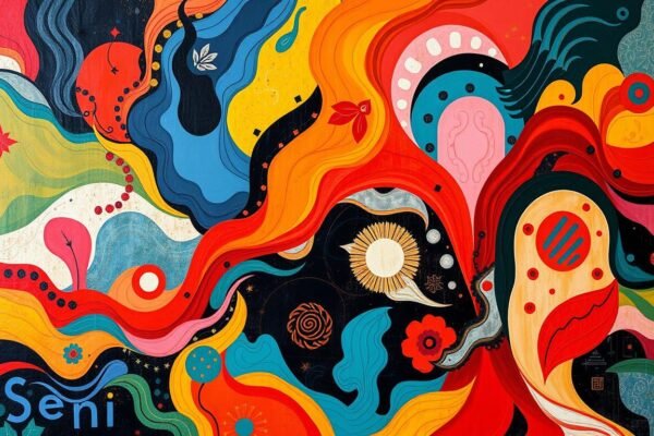 seni modern