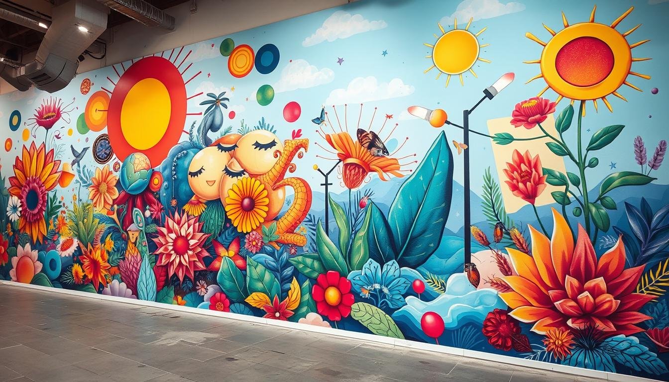 seni mural