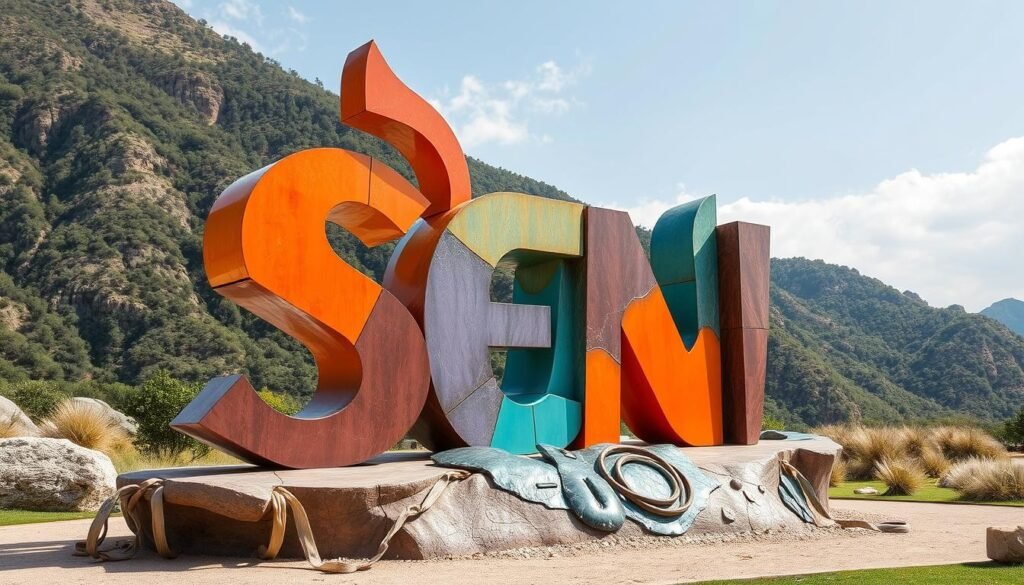 seni patung modern