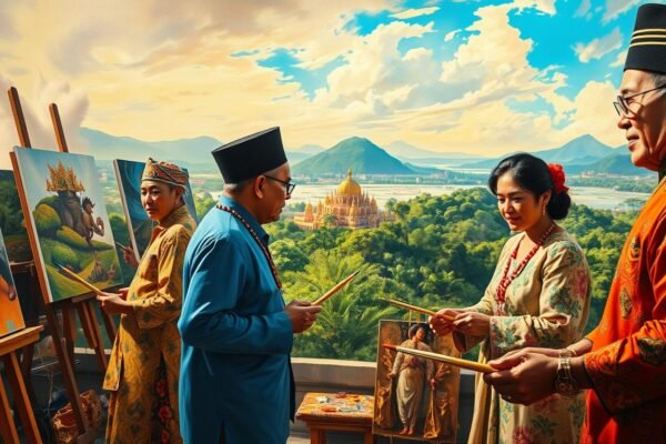 pelukis brunai darusalam