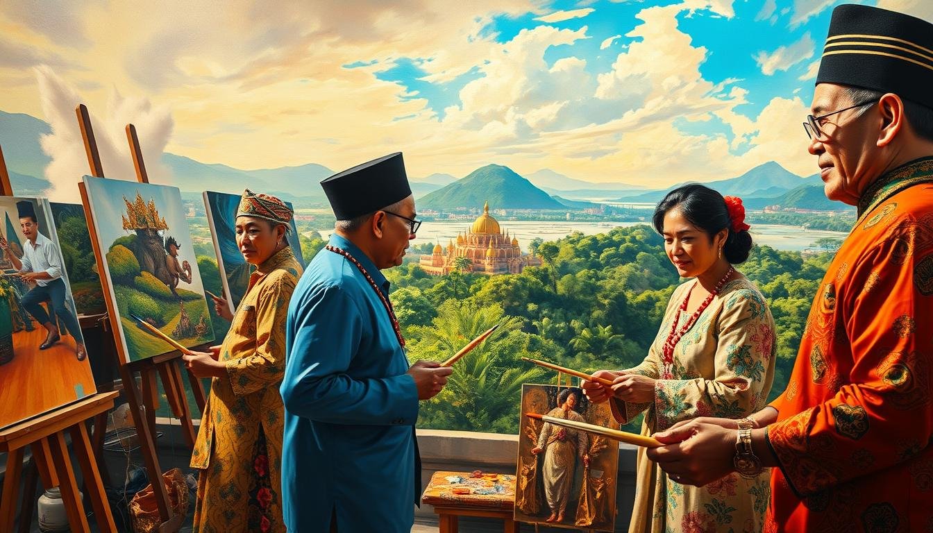 pelukis brunai darusalam